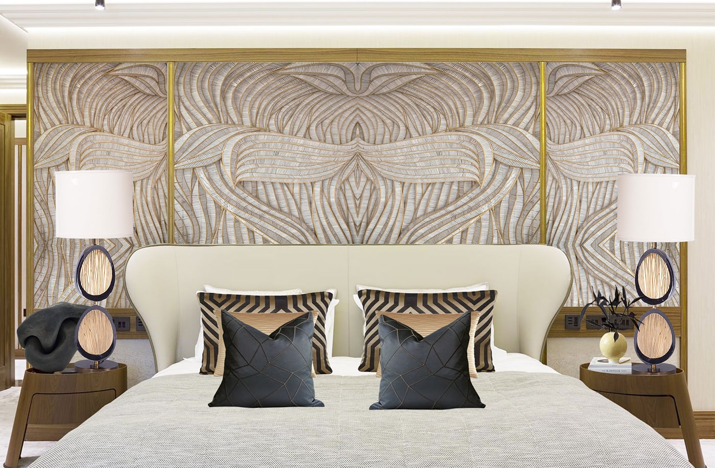 Apartment'S Luxury Bedroom Interior Design