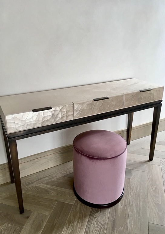 Luxury Penthouse Bedroom Mirror Table