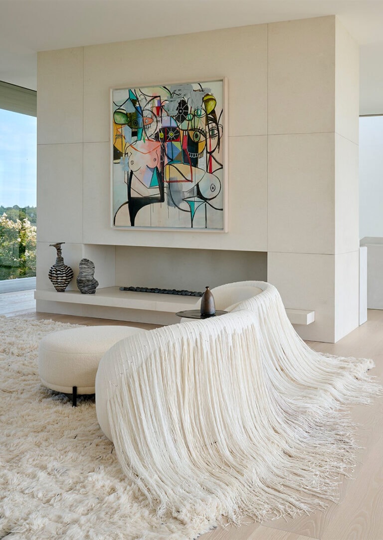 Luxury Painting On The Wall Looks Stunning On White Background Wall