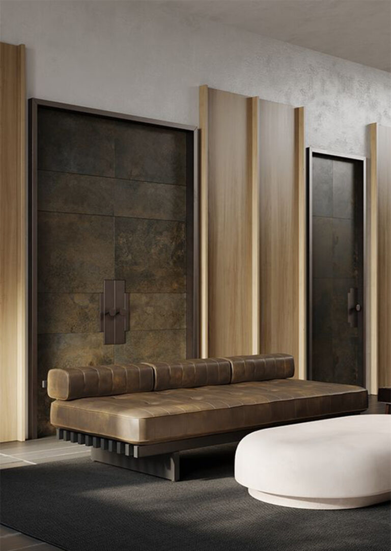 Textures And Materials Layered Into Curated Luxury Interior Design For Home Or Hospitality